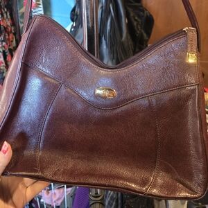 Etienne Aniger Vintage burgundy purse